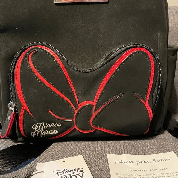 NWOT Petunia Pickle Bottom District Backpack in Disney's Signature Minnie Mouse - Picture 3 of 11